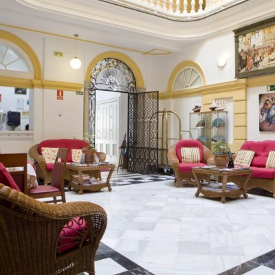 Reception of Hotel las Cortes