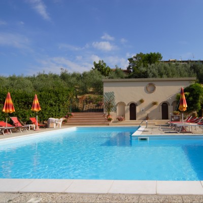 Awimming pool at Le Renaie