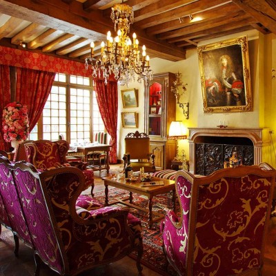 Lounge area, Hotel le Cep, Beaune
