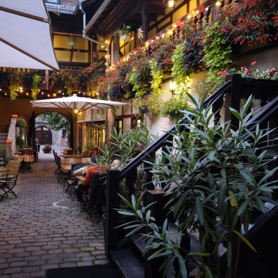 Cour de Bailli (FRALB2) terrasse