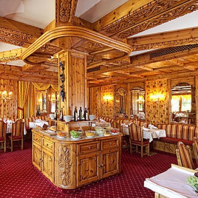 Interior of the Hotel Hubertushof, Leutasch