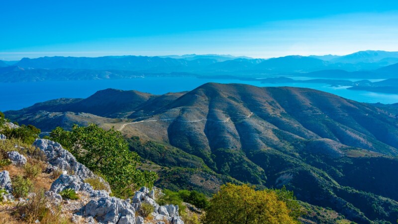 Walking North Corfu: The Corfu Trail, Porto Timoni and Kassiopi