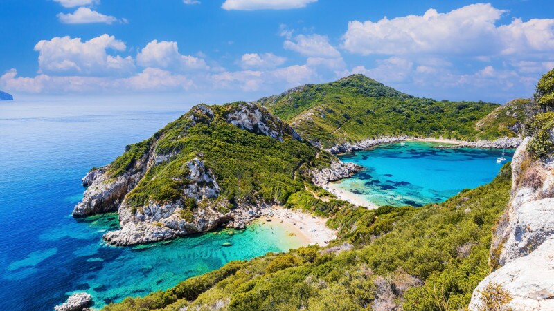 Walking North Corfu: The Corfu Trail, Porto Timoni and Kassiopi