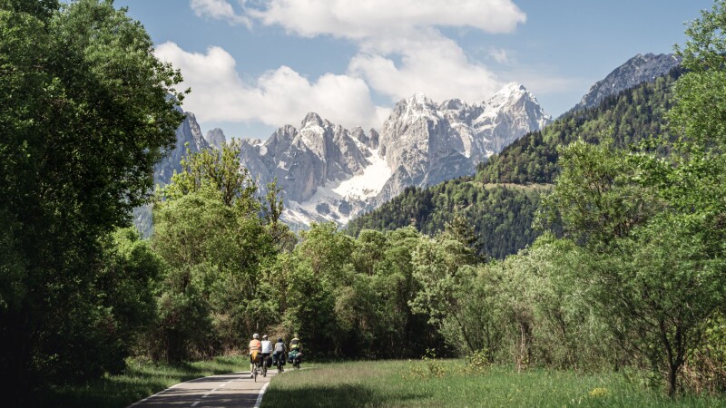 Cycling from Kranjska Gora to Bohinj